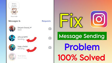 Instagram Messages Sending Problem Fix (2025) | How to Solve Instagram Message Sending Problem