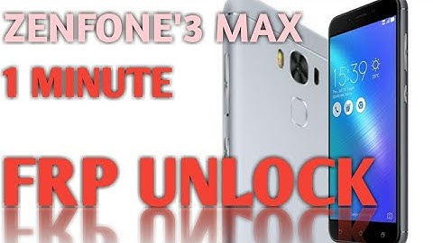 1menit 1click!!! asus zenfone3 Max ZC553KL frp unlock 7.1.1 with miracle box