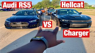 Audi RS5 VS Dodge Charger Hellcat