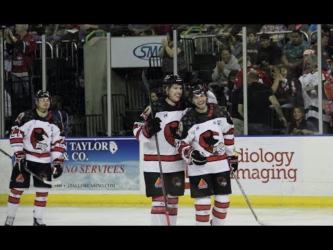 Corpus Christi Ice Rays vs Shreveport Mudbugs Warm Up 