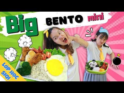 Video Đại chiến Bento KHỔNG LỒ vs MINI - Kết cục bất ngờ cho... - youtube
