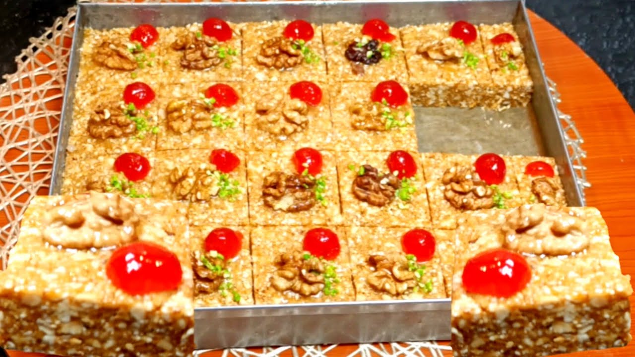 🇩🇿من احسن المعسلات الرمضانية حلوة البجاوية وصفة تقليدية جزائرية  مقرمشة