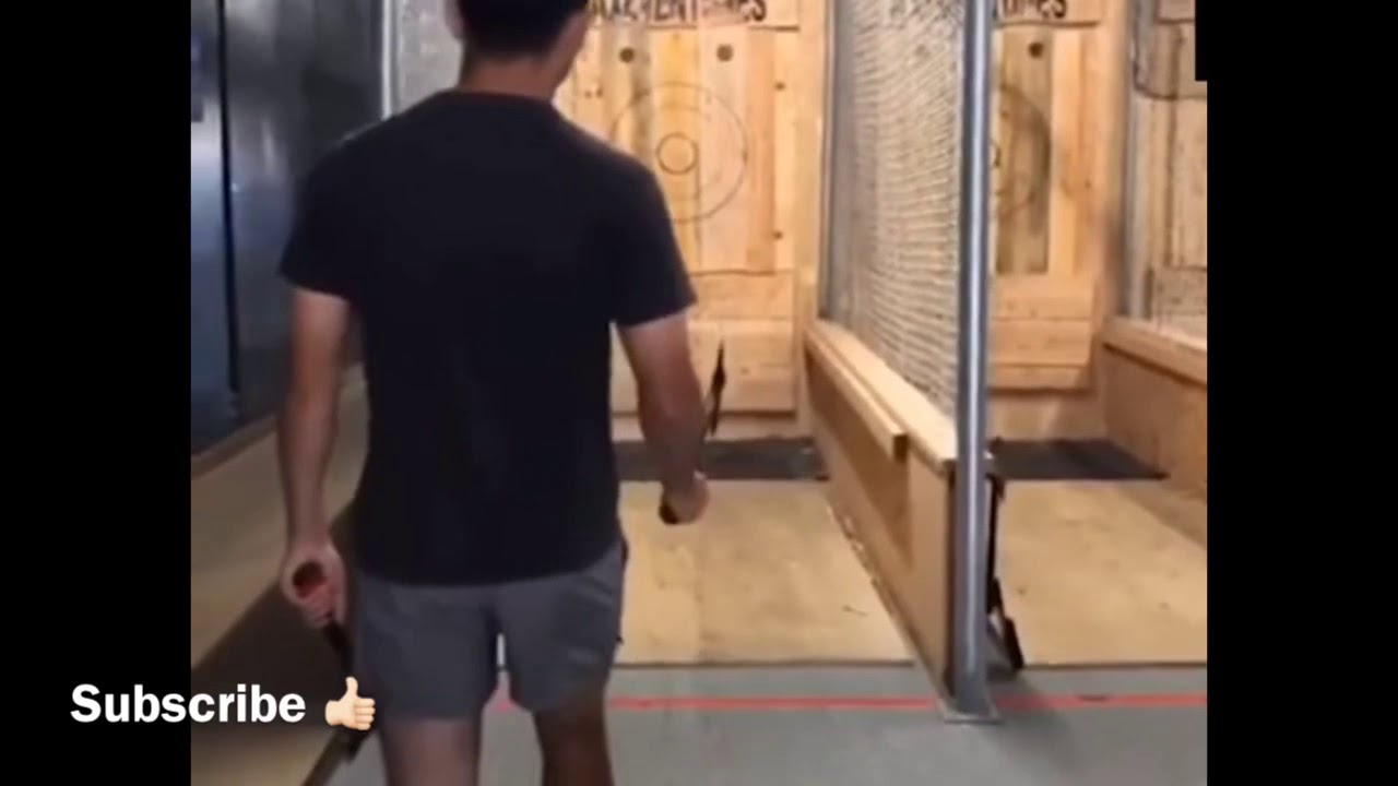 AXE THROWING GONE WRONG (AGAIN)