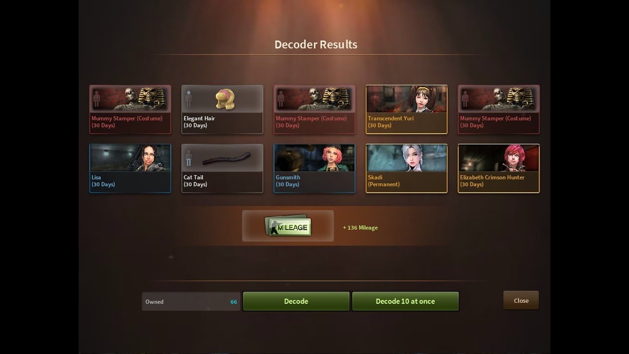 Opening 30 Class Deco for Skadi and Nyx