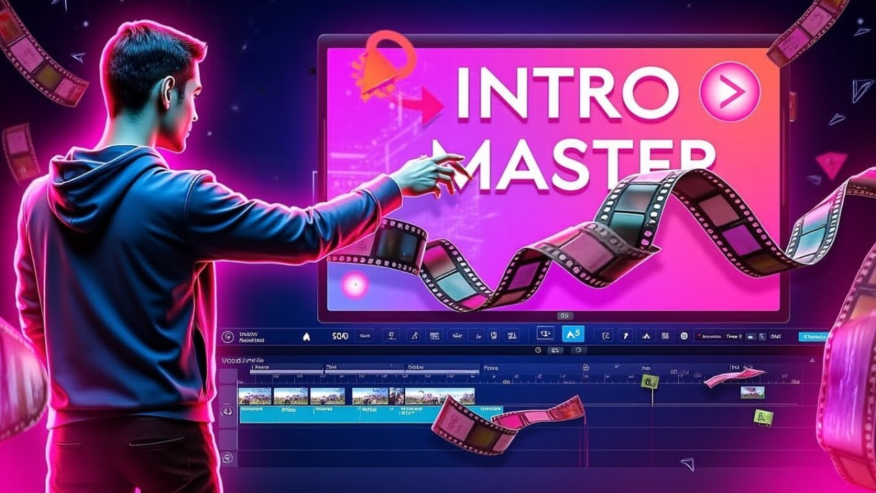 Como Criar Intro Para Vídeos no Youtube Grátis - YouTube