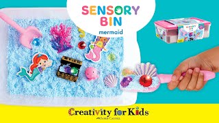 Sensory Bin Mermaid