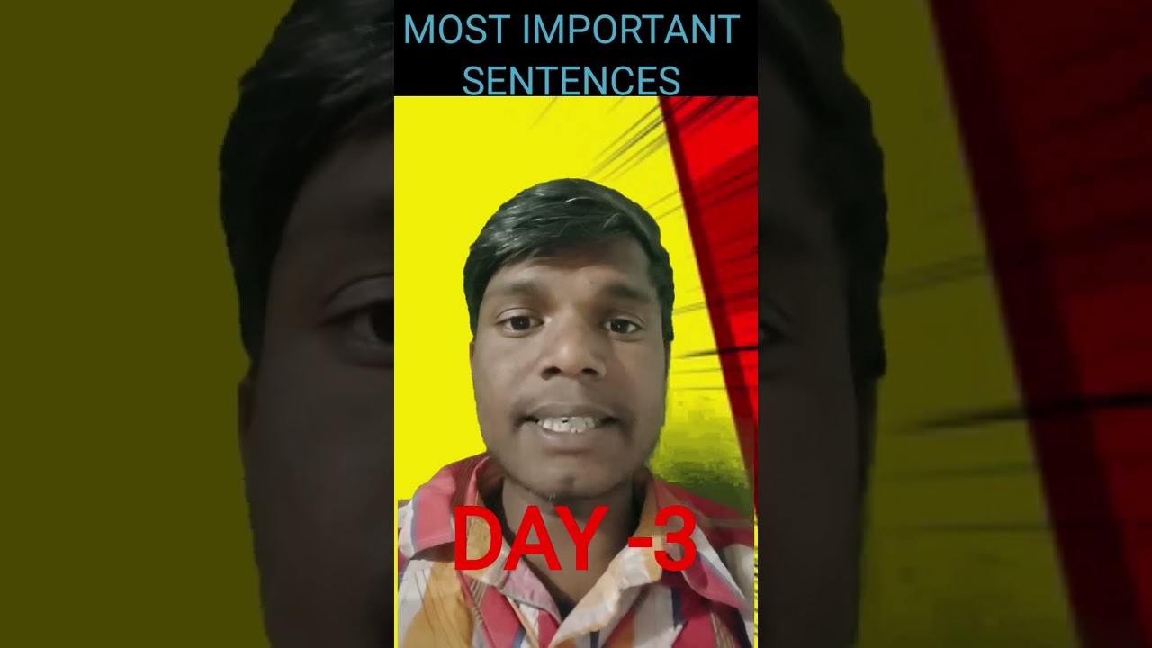 DAY 3 (100DAYS CHALLENGE) SENTENCES RELATED TO HOUSEHOLD PROBLEM