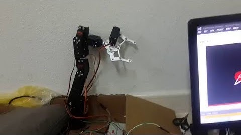 Tota Robot : Control Robotic Arm with Microsoft Kinectv2