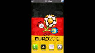 Euro 2012-Germany-HD bada 2.0 flash theme (live wallpaper) screenshot 1