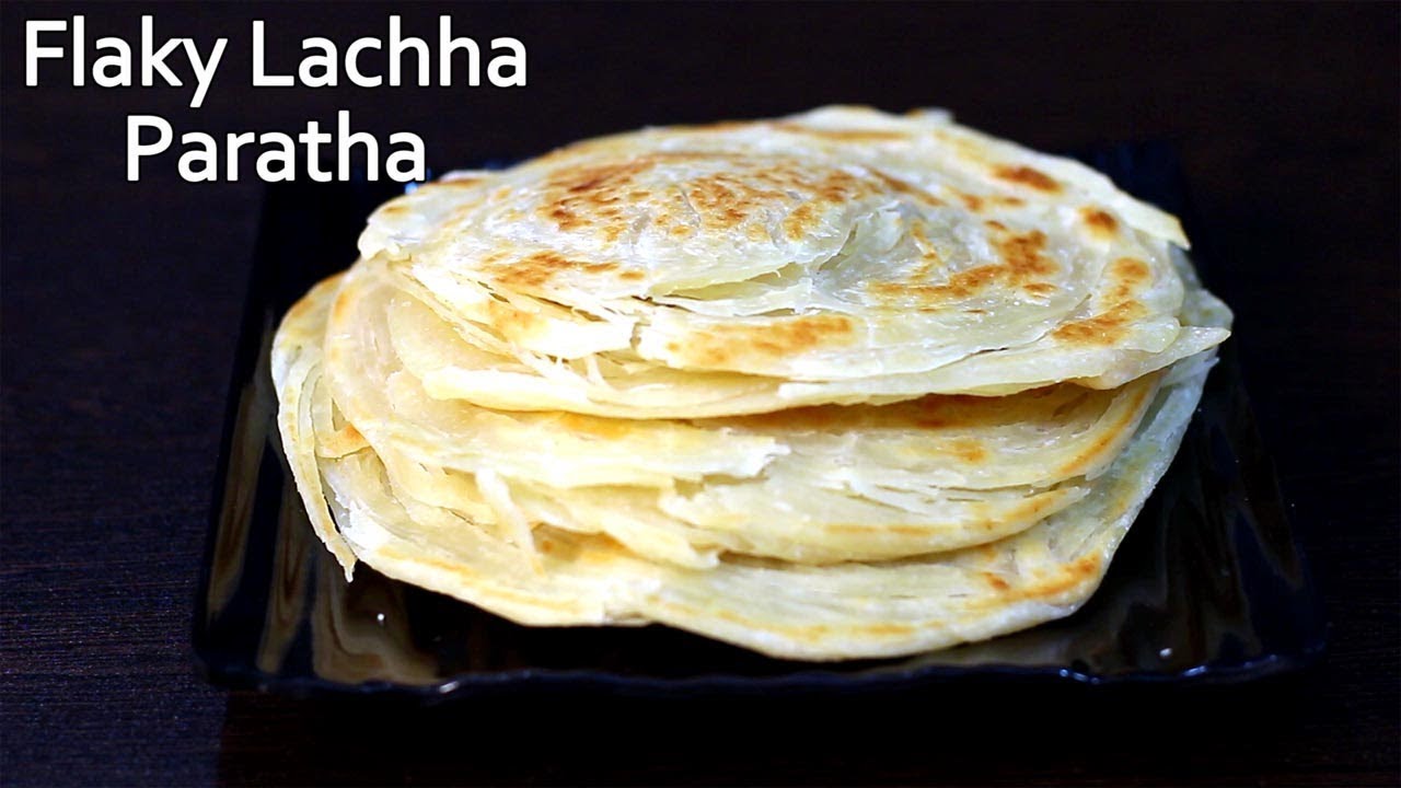 How To Make Laccha Paratha At Home In Hindi Flaky lachha Paratha Recipe in Hindi फेनी / लच्छा पराठा How to make