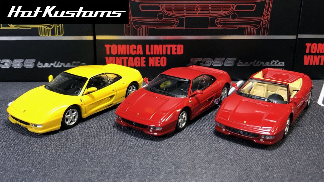 Tomica TLVN Ferrari F355 Unboxing | More Ferrari for 2021? - YouTube