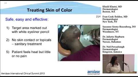 Treating Skin of Color with 650-microsecond Laser Technology