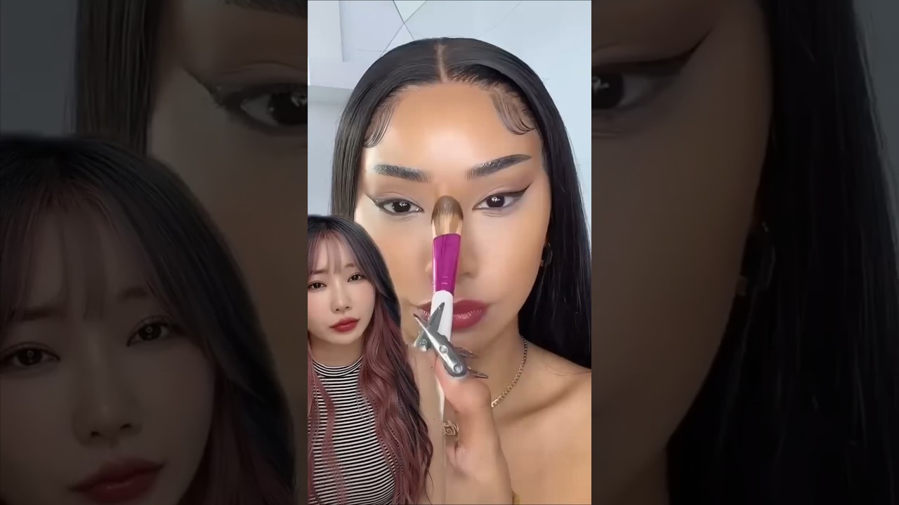 The Craziest Nose Contour Hack I've Ever Seen |Will You Try Out The Viral Nose Contour Hack 