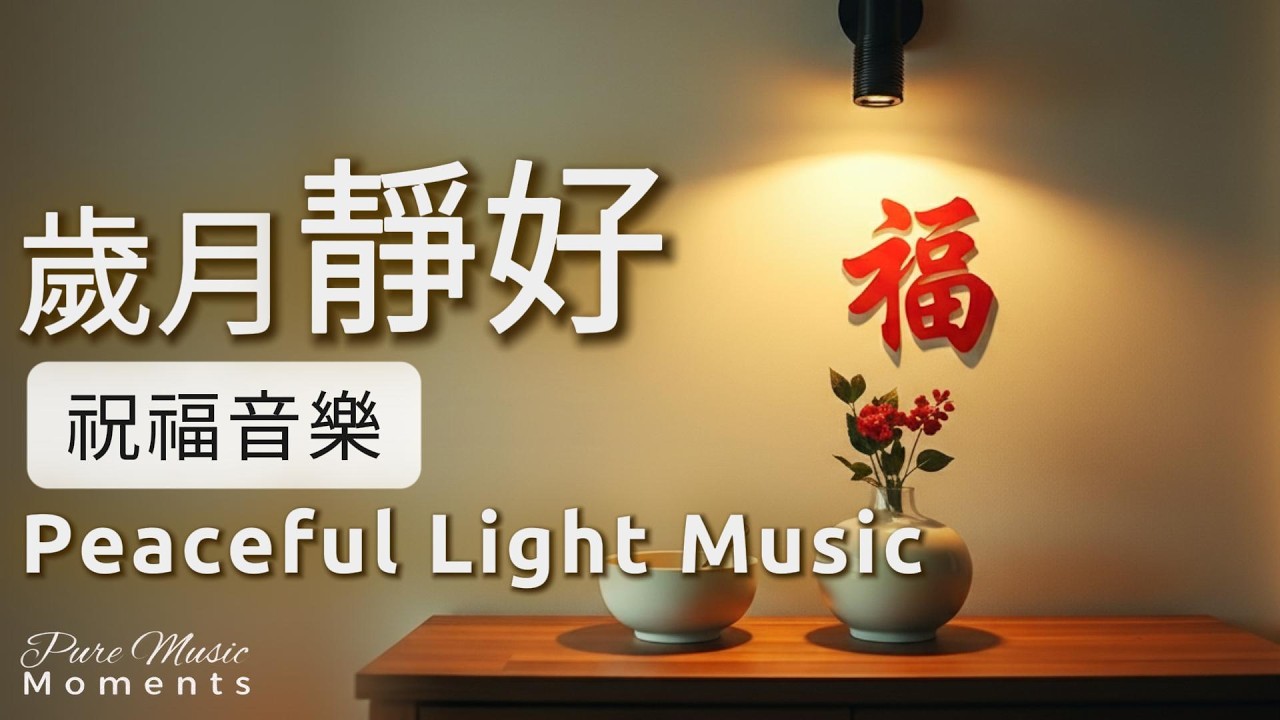 1小時祝福音樂 |✨讓心回到溫暖之處鋼琴音樂｜心靈祝福・正能量・舒緩壓力｜傳遞一份誠摯祈願，平安喜樂的一天｜Peaceful Light Music #peacefulmusic #祝福音樂