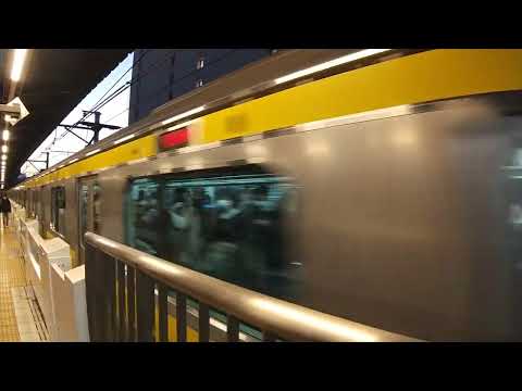 E２３１系西船橋行き飯田橋駅発車