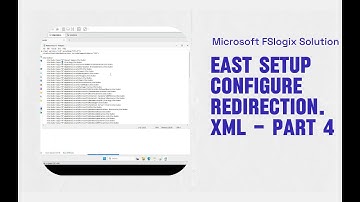 MS FSLOGIX Part 4: Configure Redirection.XML for roaming profile solution on server 2025