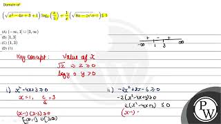 Domain Of Leftsqrtx2-4 X31Right Log 5Leftfracx5Rightfrac1Xlef...