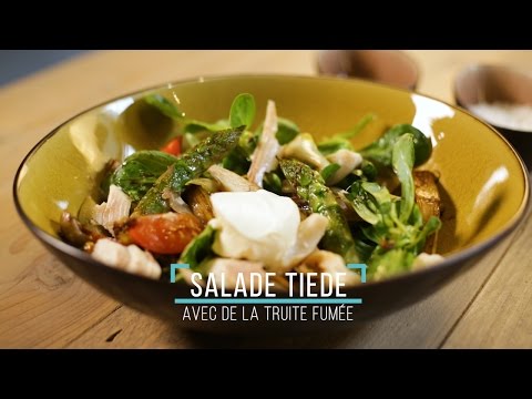 Vidéo: Salade Tiède De Truite