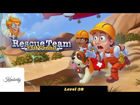 Rescue Team Evil Genius Level 38 GamePlay | Time Management Games