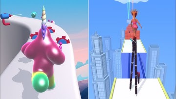 BLOB RUNNER 3D VS HIGH HEELS 🧞‍♂️⭐️ - All Levels Gameplay Walkthrough Android, iOS