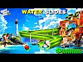 Gta 5  shinchan and franklin play  1 vs 100000 waterslide in gta 5 tamil 