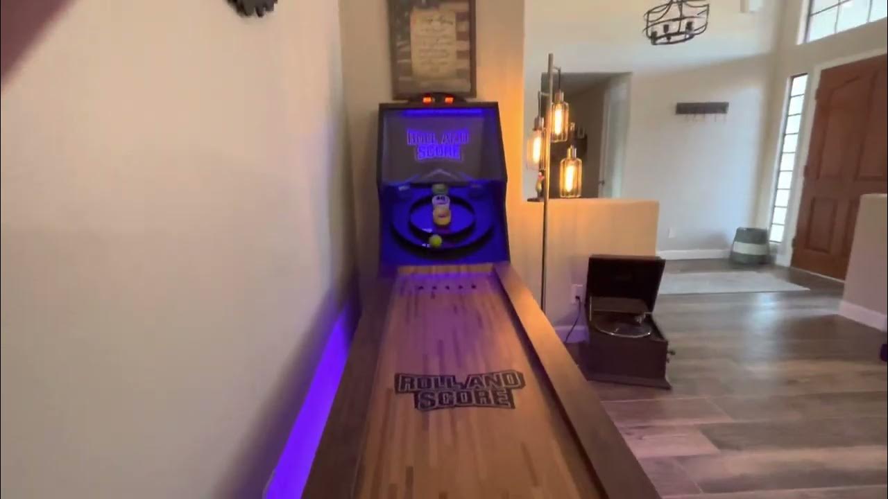 Roll and score skee ball table DEMO YouTube
