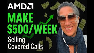 Make $500/Week with AMD Covered Calls (Live TOS Platform)