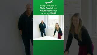 £2,000 prize winner from Network Plus - Lightfoot Elite Driver Championship