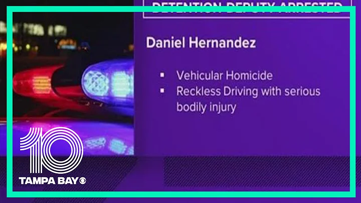 Hillsborough detention deputy charged with vehicular homicide