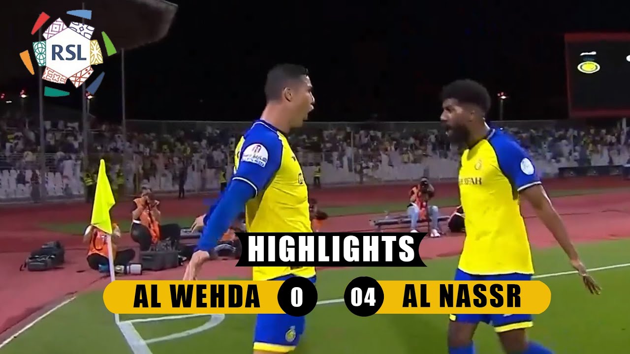 Al Nassr vs Al Wehda Highlights: Cristiano Ronaldo scores 4 goals