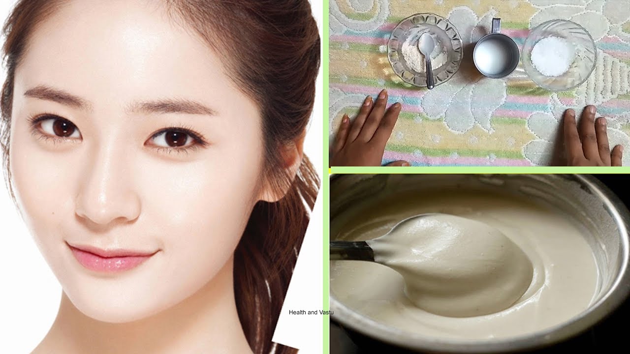 Permanent Skin Whitening with Rice Flour Get Milky Whiten Skin (100