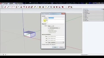 SketchUp Dynamic Component Tutorial - How to slide or move a component