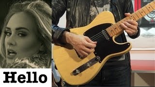 Adele - Hello [Electric Guitar Cover] 🎸 w/ TABS! chords