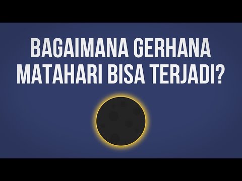 Video: Apakah bahagian matahari yang anda lihat semasa gerhana matahari?