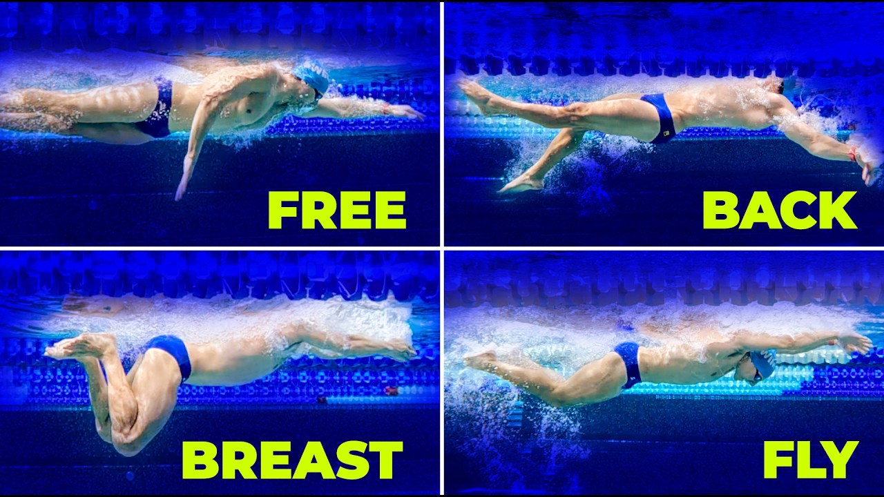 How To Swim Each Stroke CORRECTLY | Technique, Drills & Race Strategy (Complete Guide)
