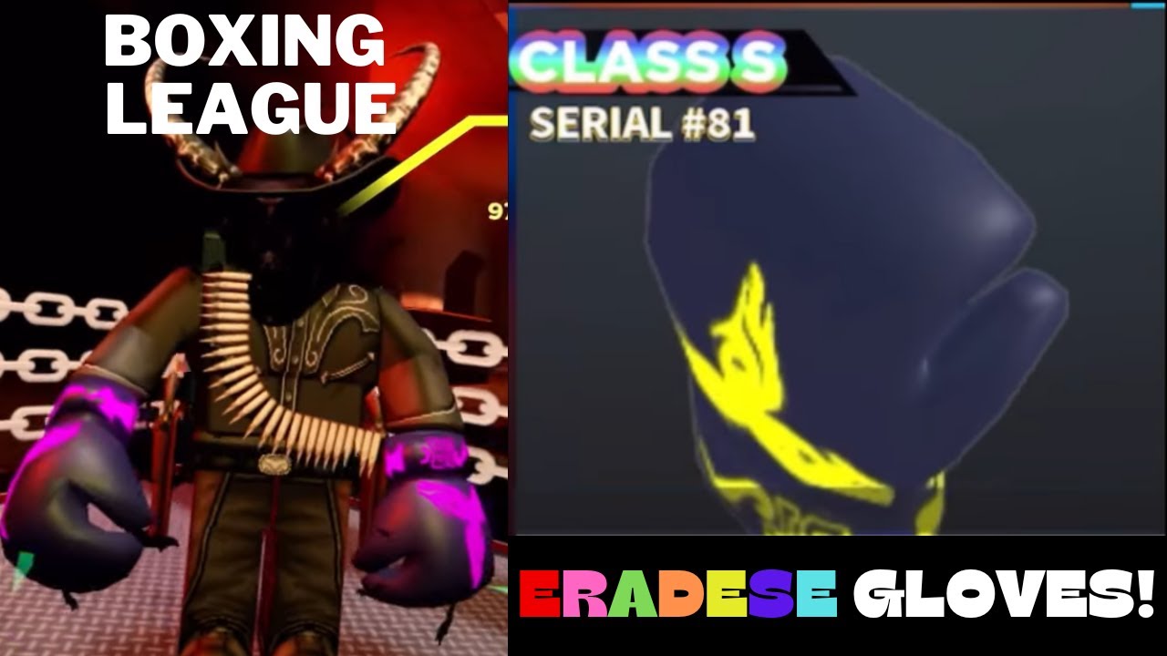 (SECRET) ERADESE Gloves! Roblox Boxing League YouTube