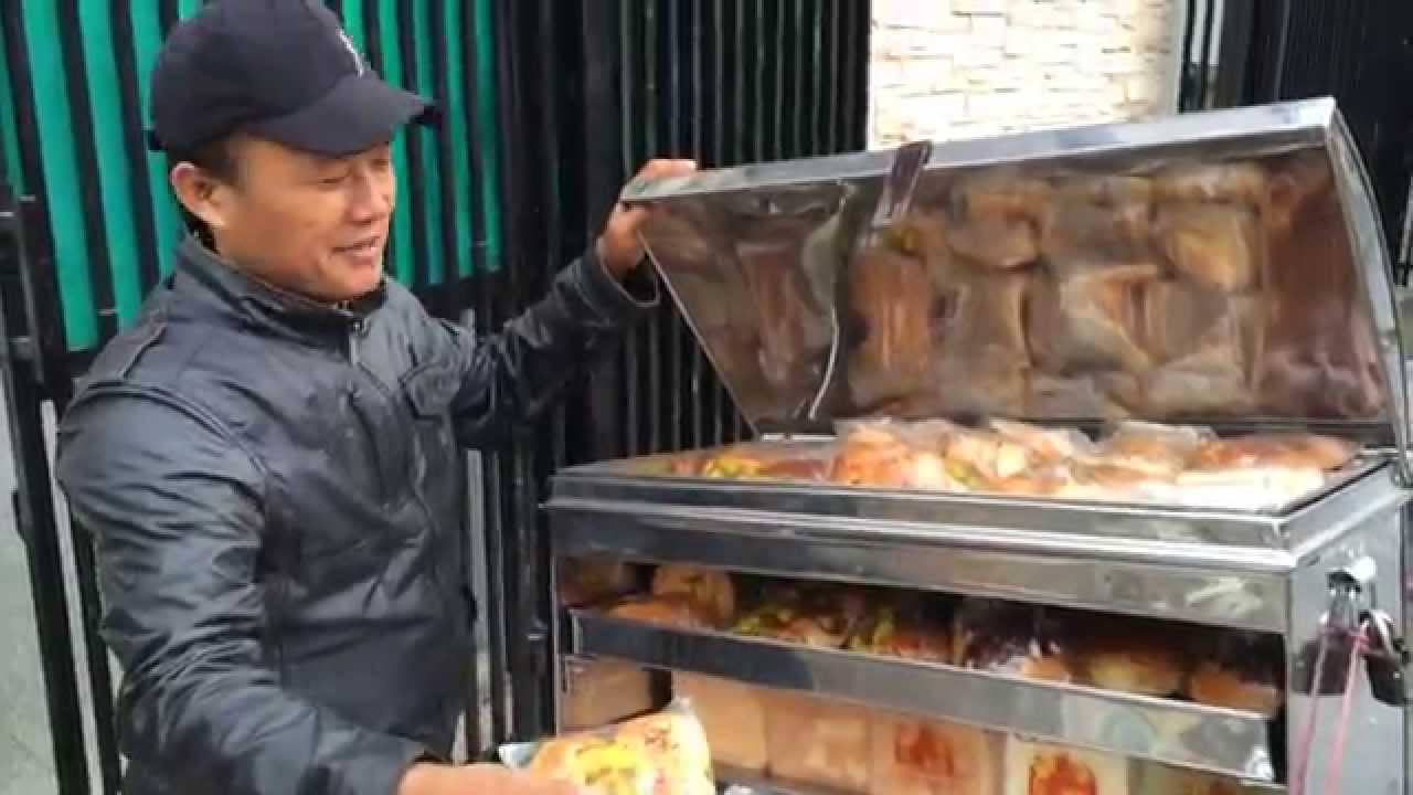 Mobile Bread Vendor, Jakarta Indonesia YouTube