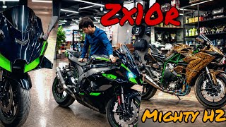ZX10R full accessories installation detail..