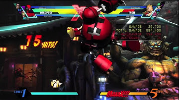 UMVC3 - New Deadpool Solo BNB