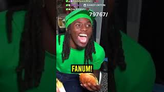 Fanum Takes John Cena & Kai Cenat Big Macs