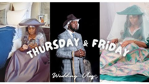 Our wedding part 1/ Herero wedding 2024/ Namibian wedding/ Thursday and Friday