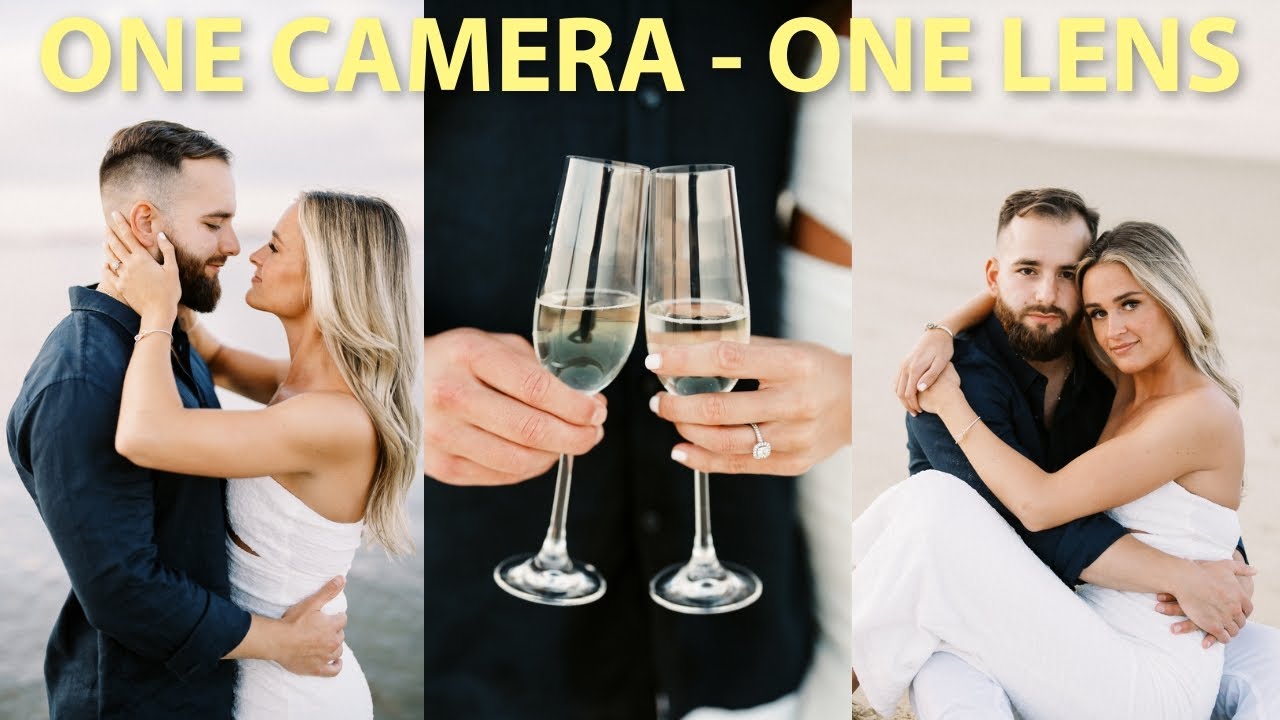 Beach Engagement Photography Behind The Scenes