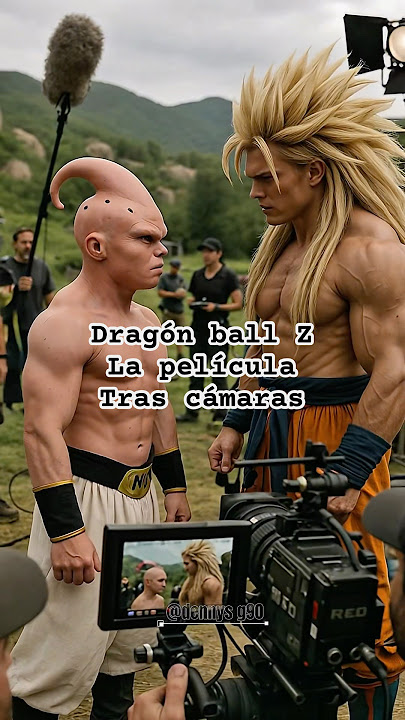 Dragon ball Z tras cámaras de la película #dbsuper #dragonballz #dbz #dbzmovie #goku #dragoball