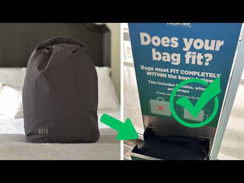 Frontier Personal Item Only: What I Packed for 4 Days in Orlando