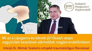 lipogems sajátsejtes eljárás)