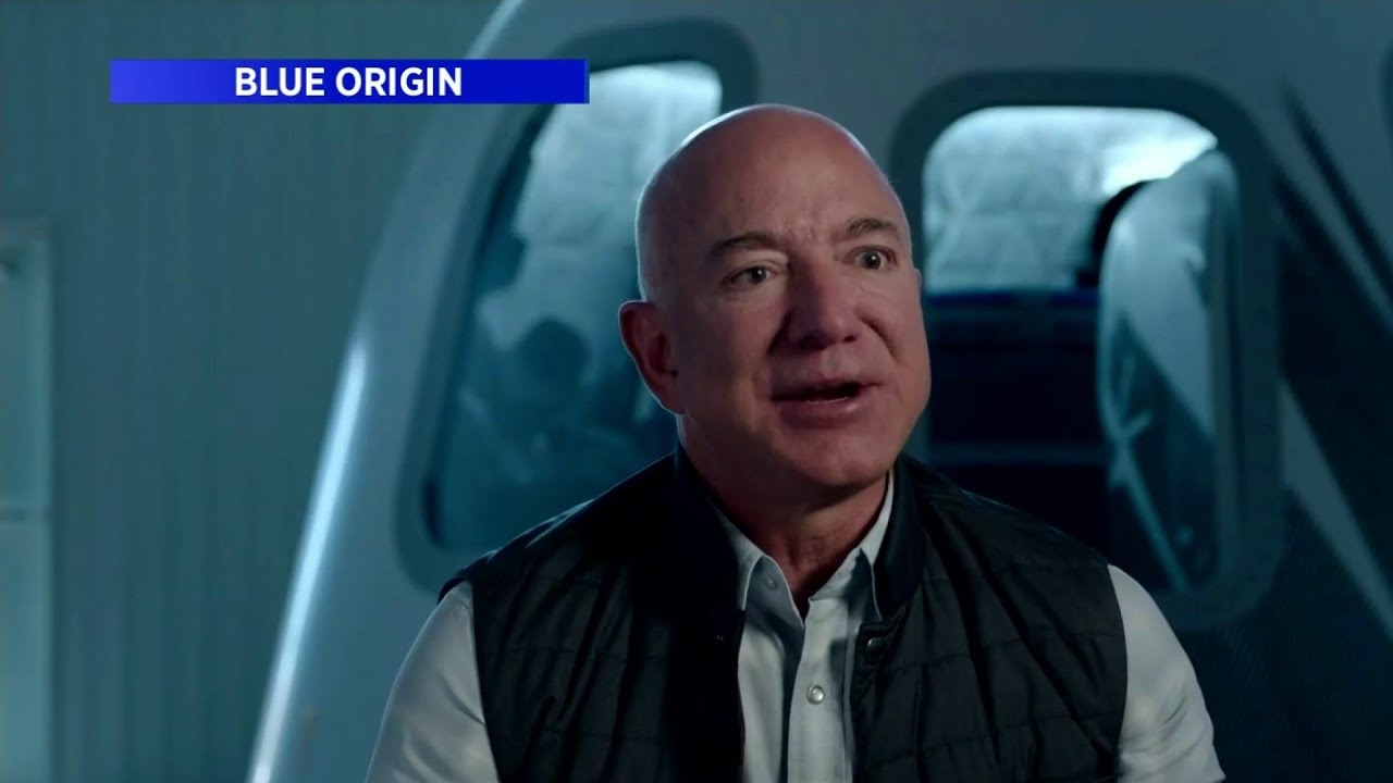 Jeff Bezos going to space on first crewed flight of Blue Origin rocket ...