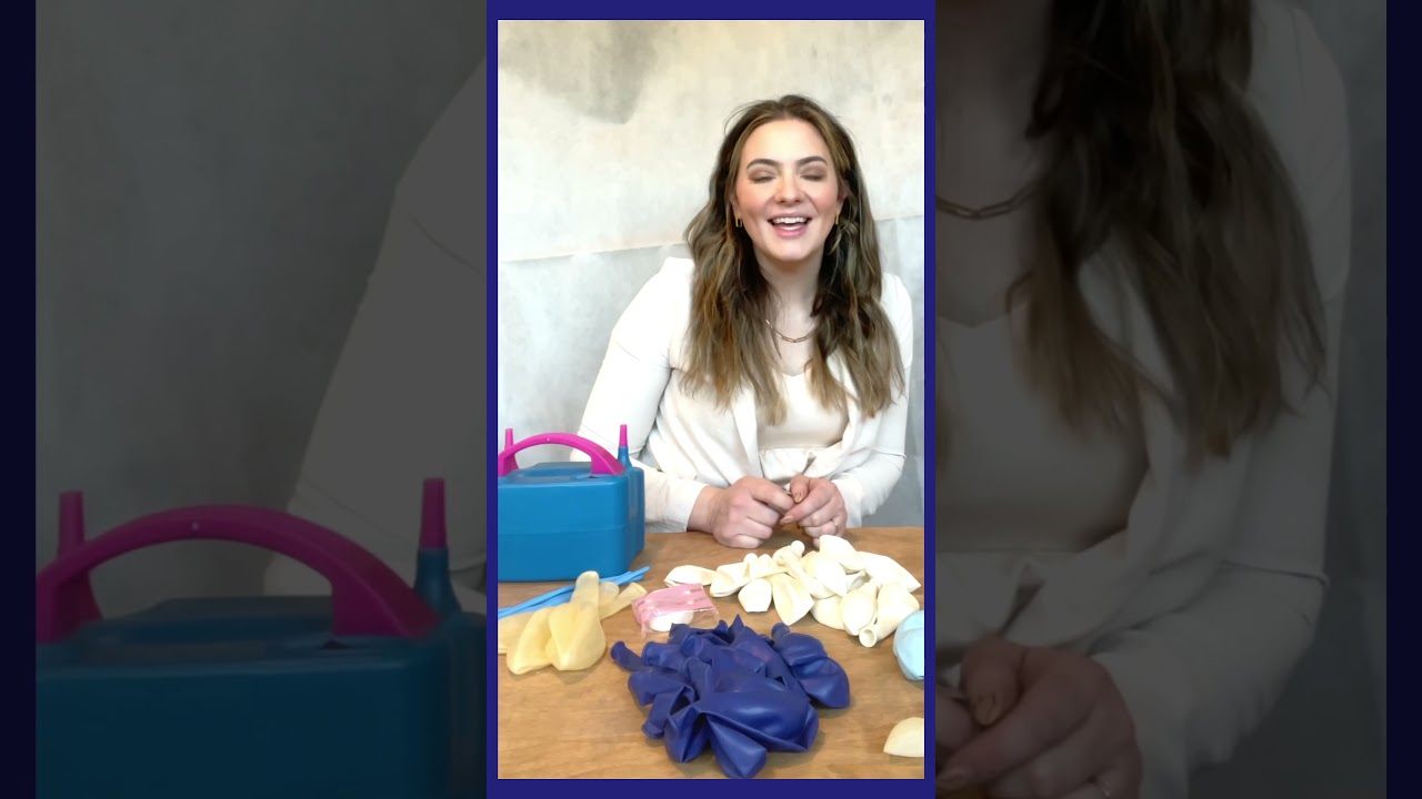 The Kit- Balloon Garland Tutorial by. Gather House Events