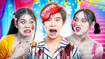 Baby Doll And Friends Turned Into Zombies At Sleepover Party!