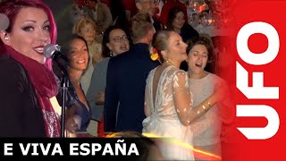 Video thumbnail of "E VIVA ESPAÑA - Georgette Plana par l'Orchestre UFO ( orchestre de mariage)"
