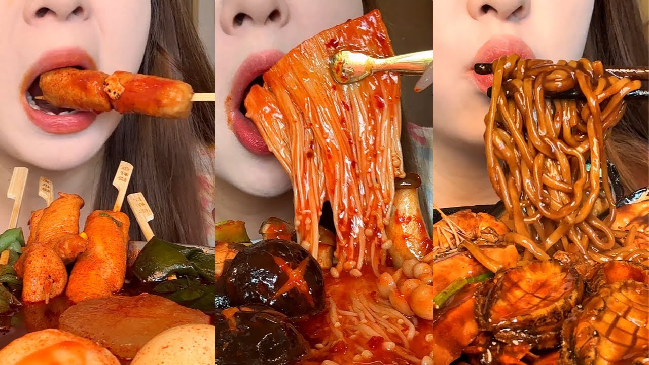 The aroma is irresistible, and once you start eating, you can't stop.#food #mukbang #collection